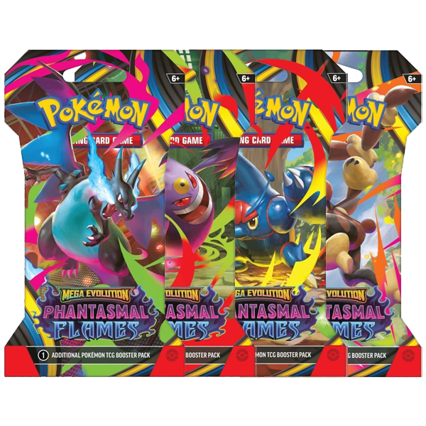 Phantasmal Flames Sleeved Booster Pack