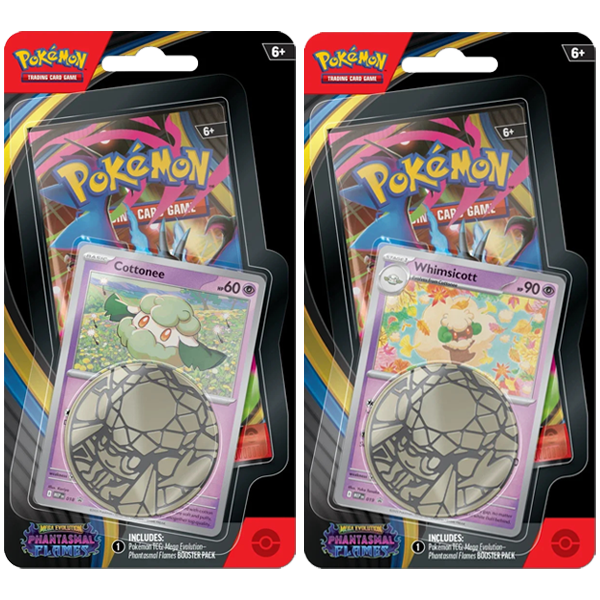 Phantasmal Flames Single Pack Blister Whimsicott
