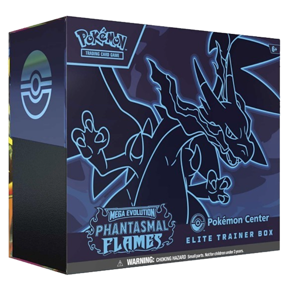 Phantasmal Flames Pokemon Center Elite Trainer Box Exclusive