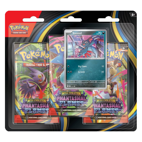 Phantasmal Flames 3 Pack Blister Sneasel
