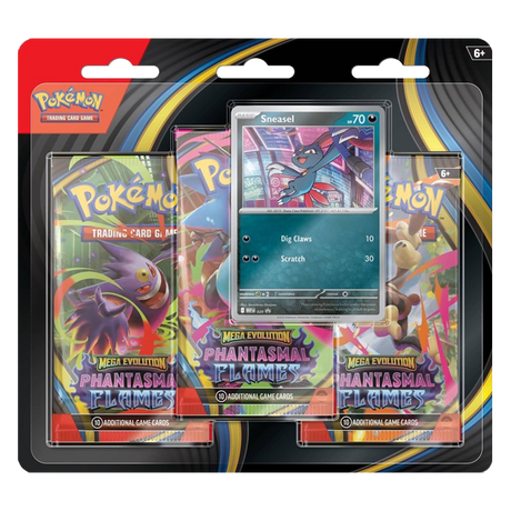 Phantasmal Flames 3 Pack Blister Sneasel