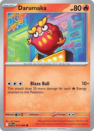 0015 Darumaka Common Phantasmal Flames