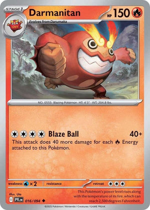 0016 Darmanitan Uncommon Phantasmal Flames