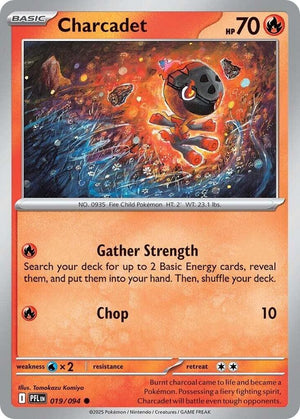 0019 Charcadet Common Phantasmal Flames