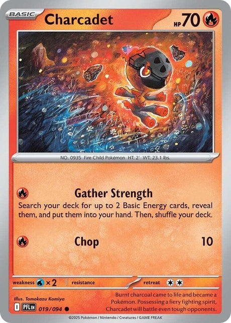 Charcadet Phantasmal Flames Common #019