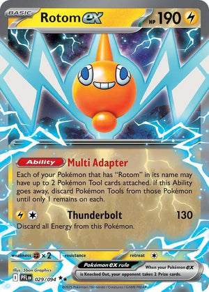 0029 Rotom ex Double Rare Phantasmal Flames