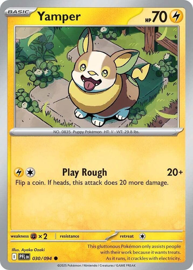 Yamper Phantasmal Flames Common #030