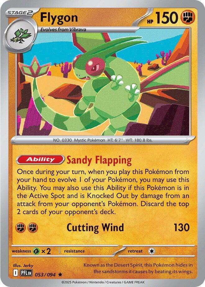 Flygon #053/094 Rare - Phantasmal Flames Pokemon card