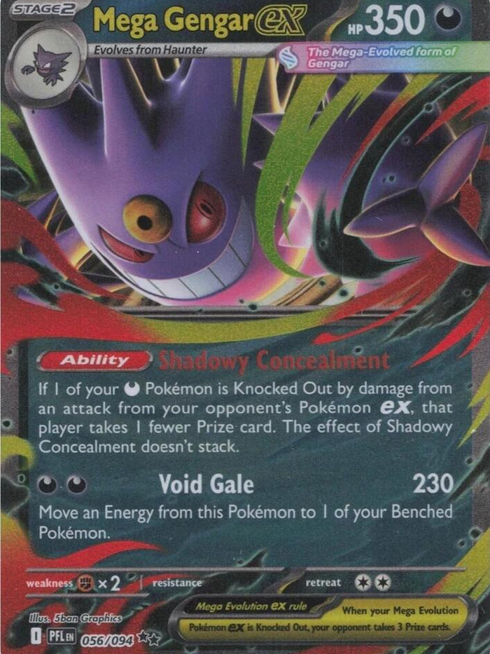 Mega Gengar ex RR #056