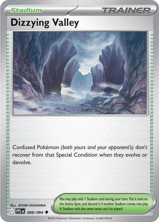 Dizzying Valley Phantasmal Flames Uncommon #088