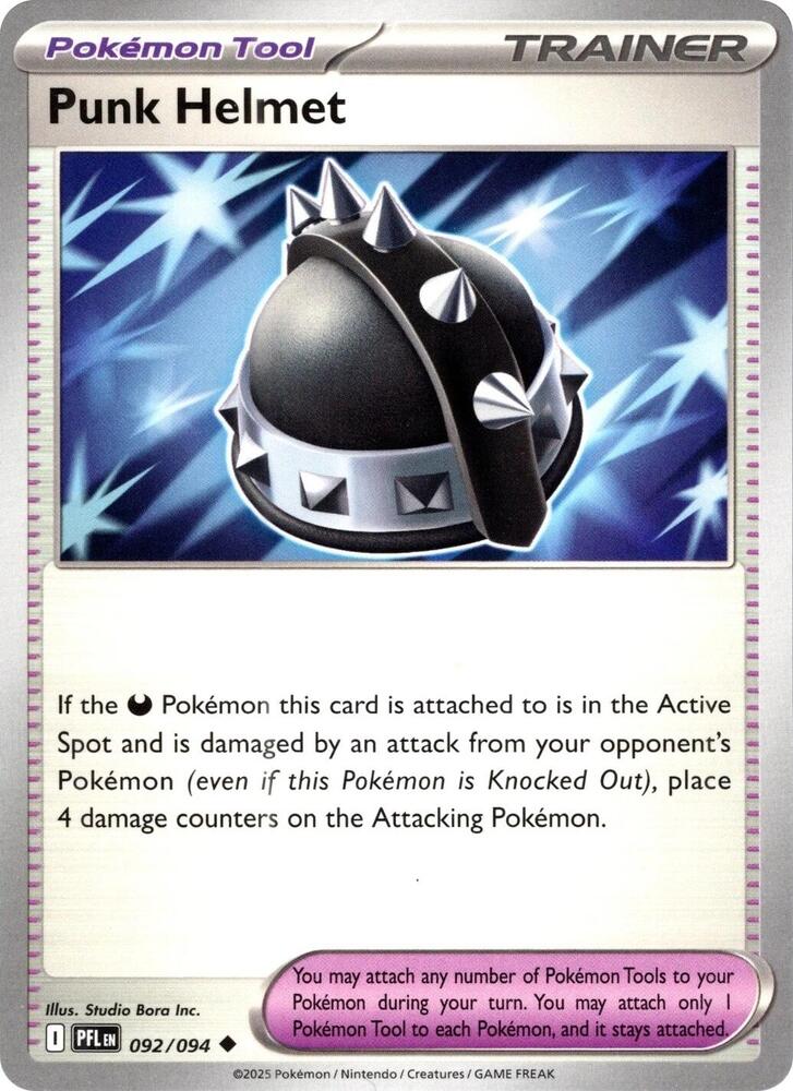 0092 Punk Helmet Uncommon Phantasmal Flames