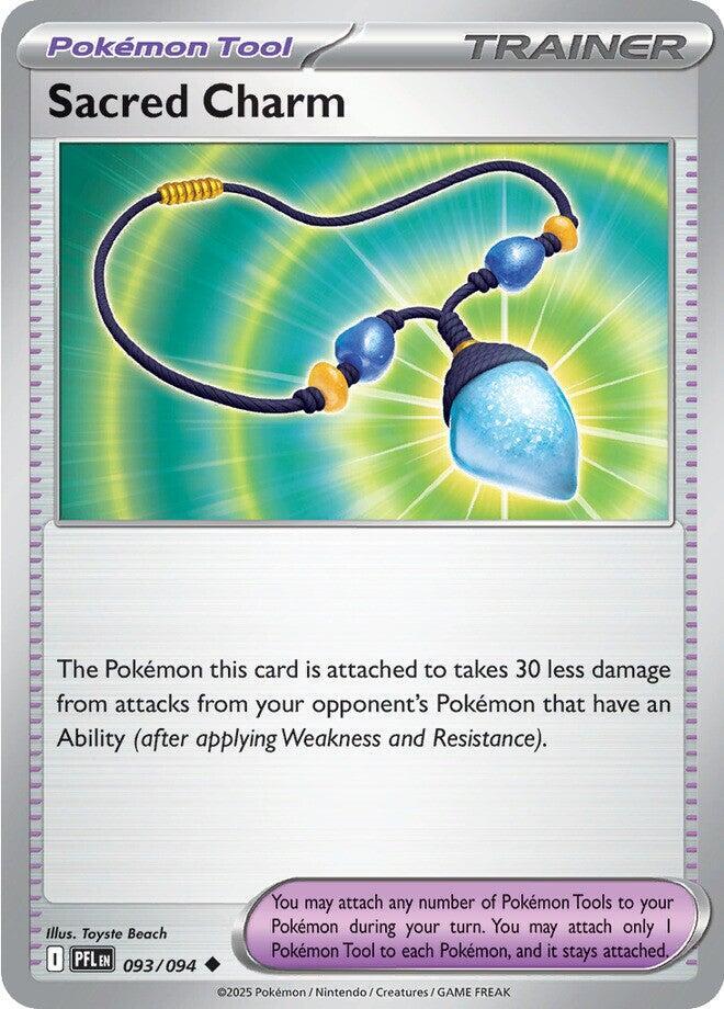 Sacred Charm #093/094 Uncommon - Phantasmal Flames Pokemon card
