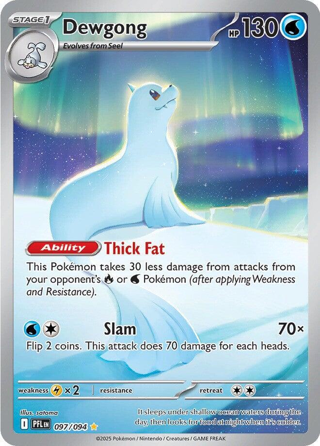 Dewgong #097/094 Illustration Rare - Phantasmal Flames Pokemon card