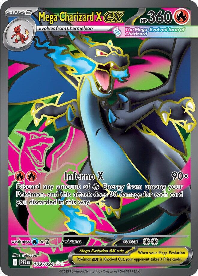 Mega Charizard X ex UR #109