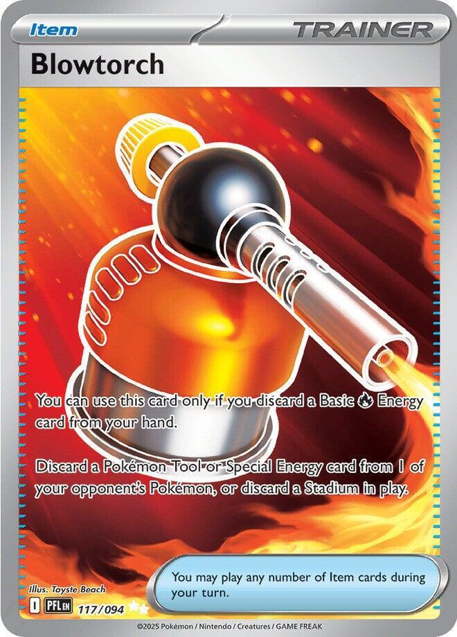 Blowtorch #117/094 Ultra Rare - Phantasmal Flames Pokemon card