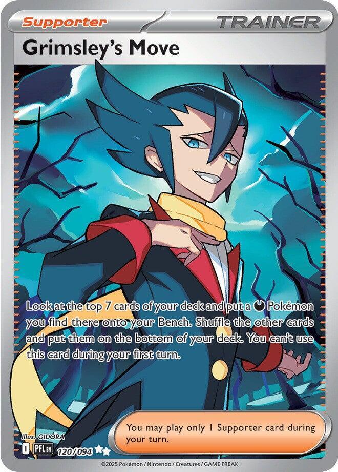 Grimsley's Move Phantasmal Flames Ultra Rare #120