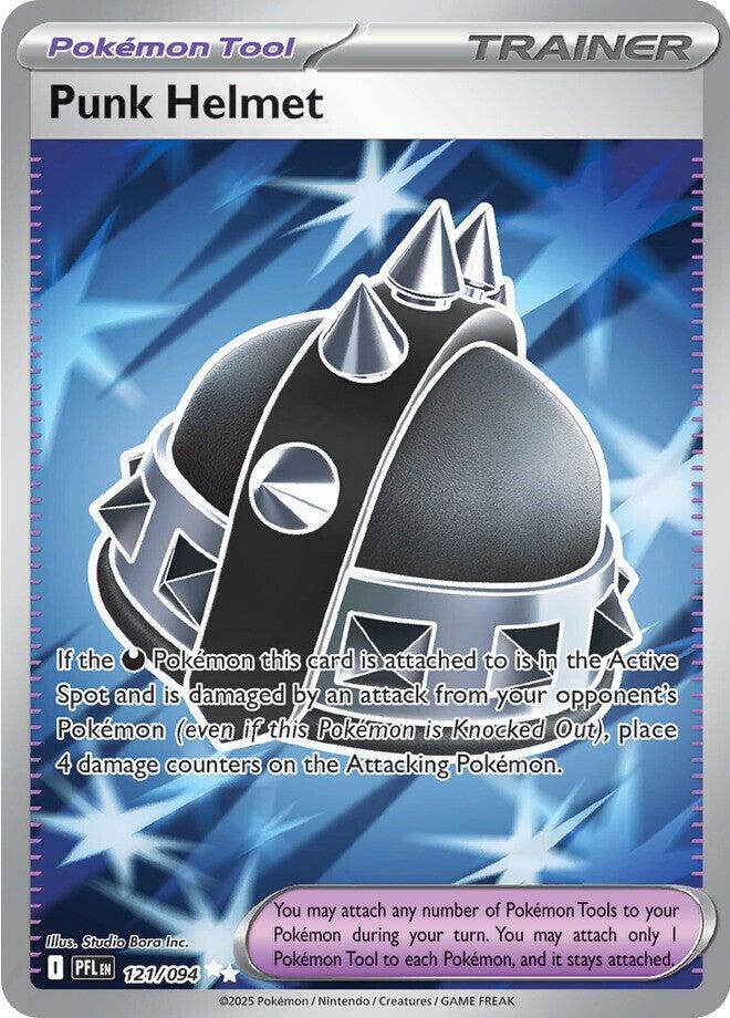 Punk Helmet #121/094 Ultra Rare - Phantasmal Flames Pokemon card