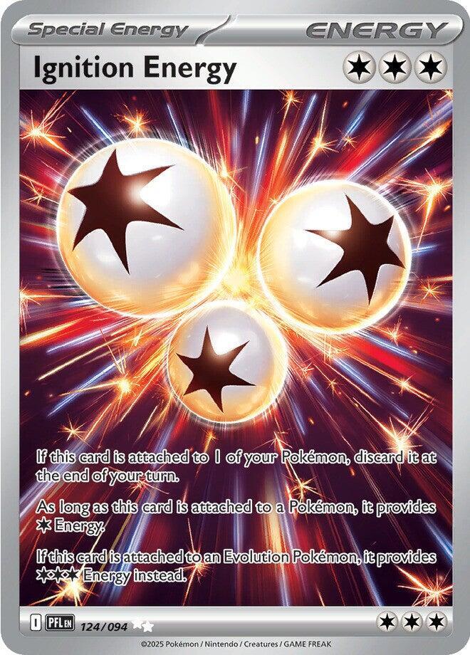 Ignition Energy #124/094 Ultra Rare - Phantasmal Flames Pokemon card