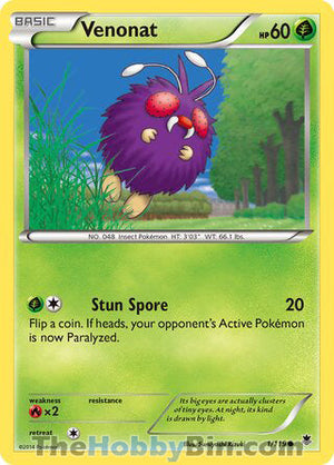 0001 Venonat Common Phantom Forces