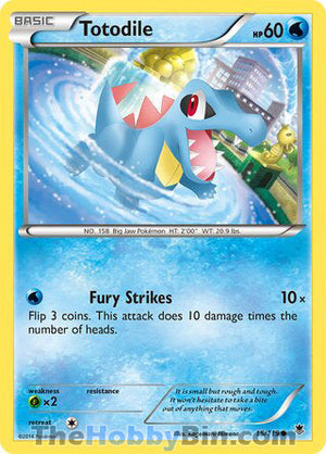 0015 Totodile Common Phantom Forces