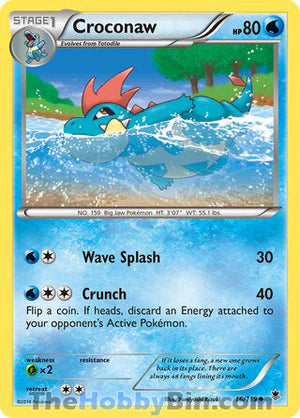 0016 Croconaw Uncommon Phantom Forces
