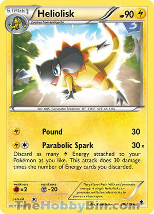 0030 Heliolisk Holo Rare Phantom Forces
