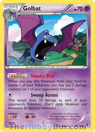 Golbat Phantom Forces Uncommon #32/119