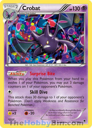 0033 Crobat Rare Phantom Forces