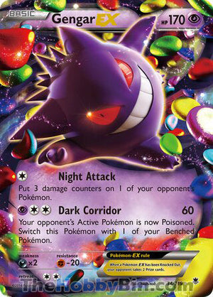 0034 Gengar EX Ultra Rare Phantom Forces