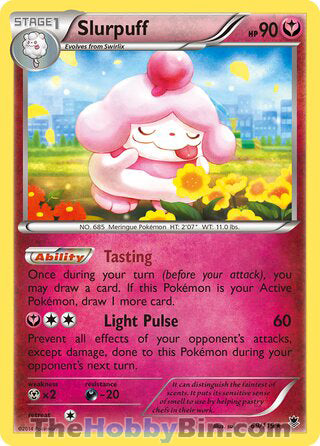 Slurpuff #69/119 Holo Rare - Phantom Forces Pokemon card