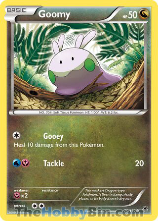 Goomy #75/119 Common - Phantom Forces Pokemon card