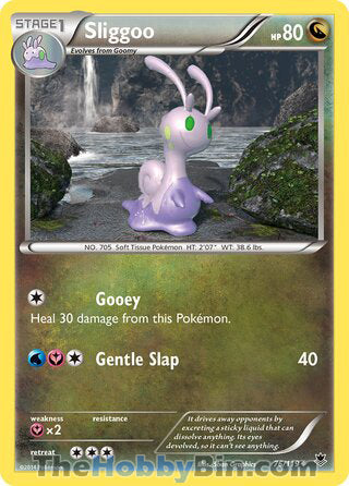 Sliggoo #76/119 Uncommon - Phantom Forces Pokemon card