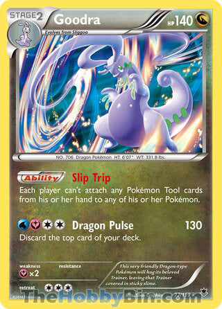 Goodra Phantom Forces Holo Rare #77/119