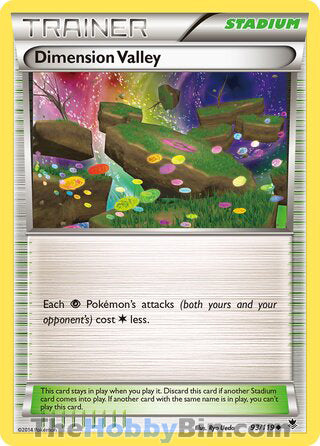 Dimension Valley #93/119 Uncommon - Phantom Forces Pokemon card