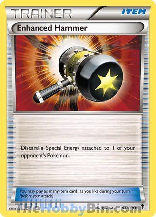 Enhanced Hammer #94/119 Uncommon - Phantom Forces Pokemon card