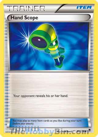 Hand Scope #96/119 Uncommon - Phantom Forces Pokemon card