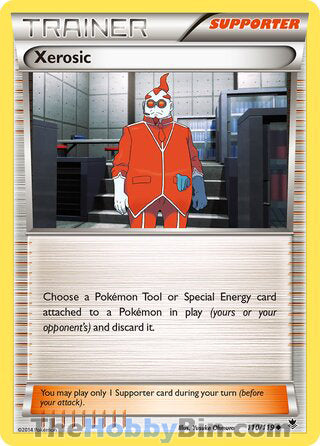 Xerosic #110/119 Uncommon - Phantom Forces Pokemon card