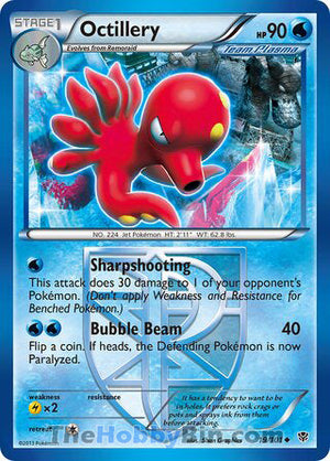 0019 Octillery Uncommon Plasma Blast