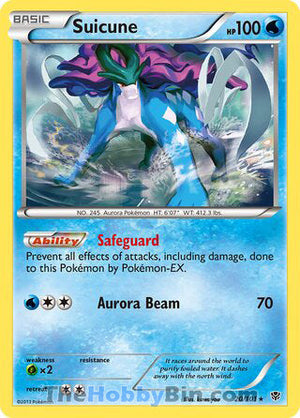 0020 Suicune Rare Plasma Blast