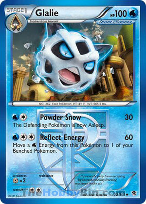 0022 Glalie Uncommon Plasma Blast