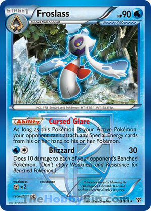 0023 Froslass Rare Plasma Blast
