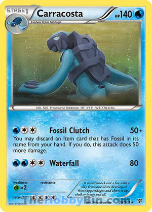 0028 Carracosta Rare Plasma Blast