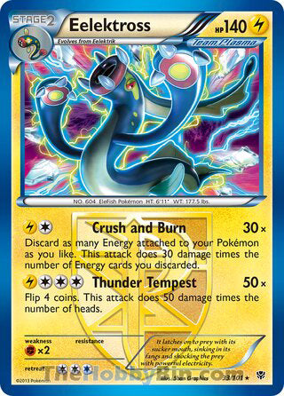 0033 Eelektross Holo Rare Plasma Blast