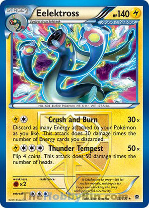 0033 Eelektross Holo Rare Plasma Blast