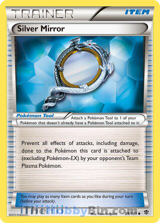 Silver Mirror #89/101 Uncommon - Plasma Blast Pokemon card