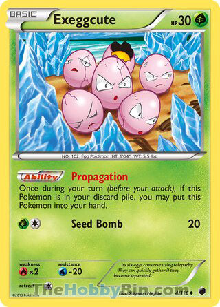 Exeggcute Plasma Freeze Uncommon #4/116