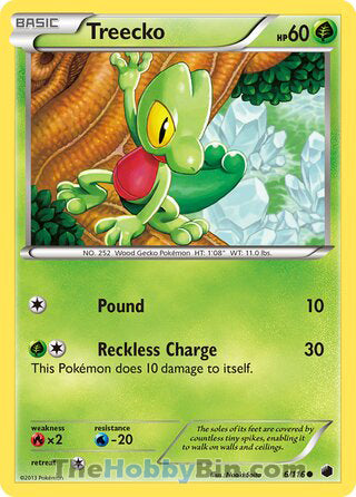 Treecko Plasma Freeze Common #6/116