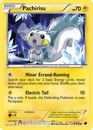 0037 Pachirisu Common Plasma Freeze
