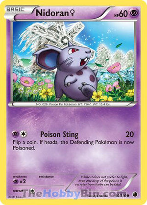 0040 Nidoran F Common Plasma Freeze