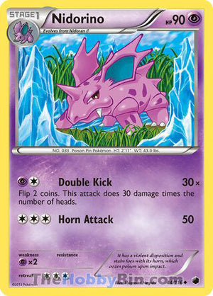 0044 Nidorino Uncommon Plasma Freeze